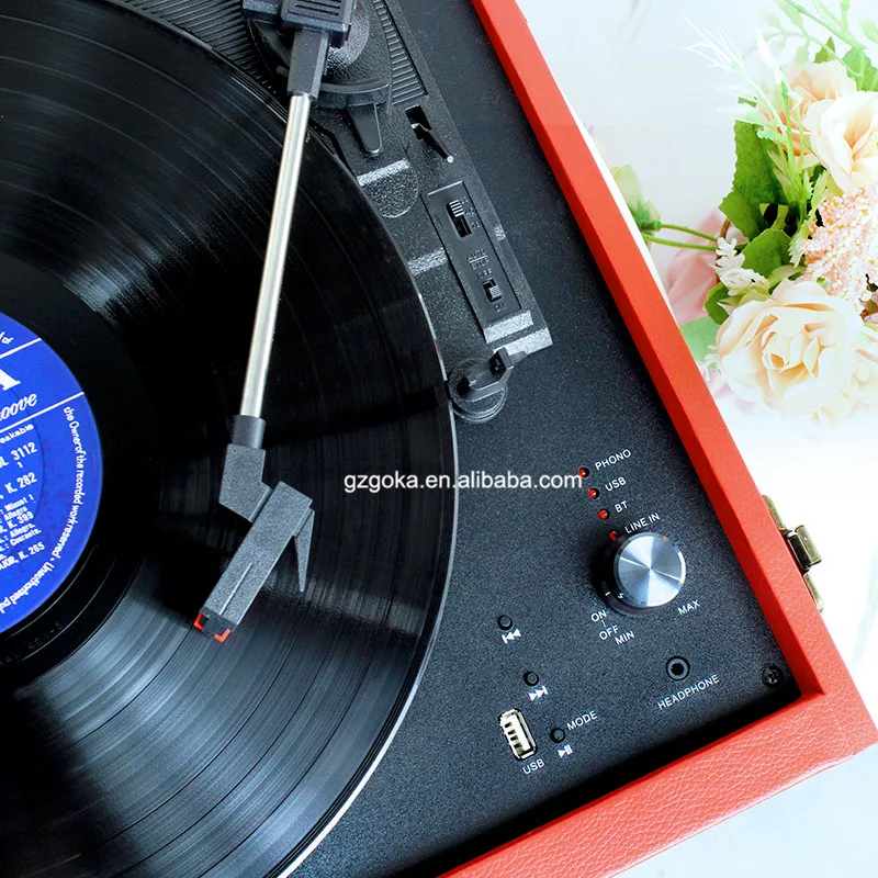 floor standing record player