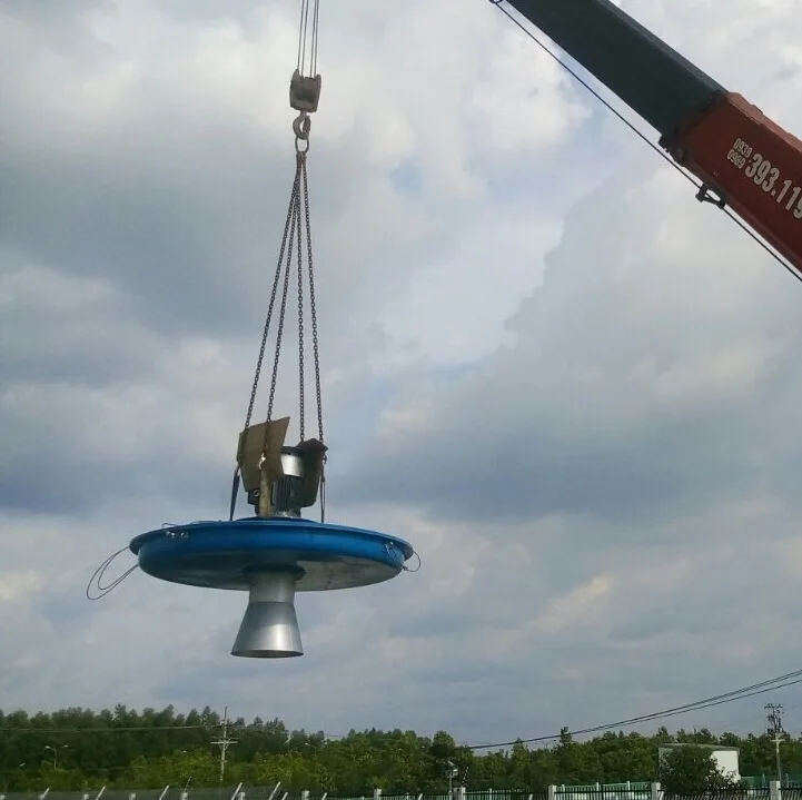 SAR Surface Floating Aerator Jet Sewage Treatment Plant Aerator