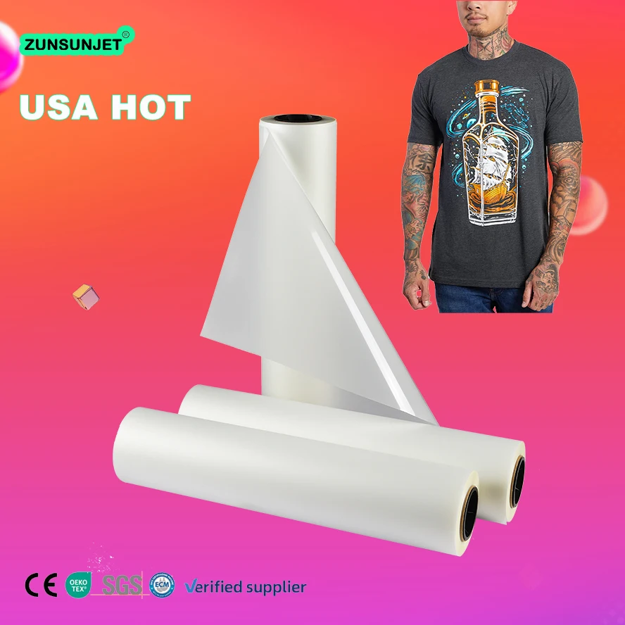 Zunsunjet Heat Transfer Film Pet Dtf Film 30cm 60cm For Men T Shirt Shoes  Garment - Buy Zunsunjet Heat Transfer Film Pet Dtf Film 30cm 60cm, dtf Film  30cm 60cm For Men T Shirt Shoes Garment, ...