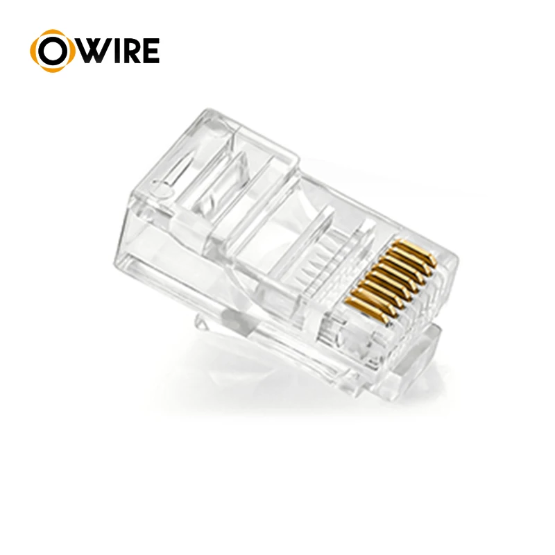 RJ45 Cat6 blindado conector RJ11 cat 6 conector ethernet UTP conector ...