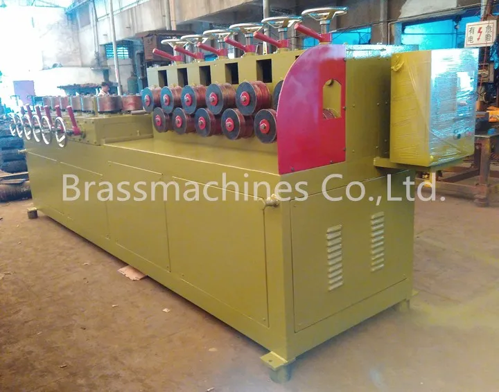 Factory Price Customized Steel Square Tube Iron Copper Brass Bar Aluminum Rod Straightening and Cutting Machine