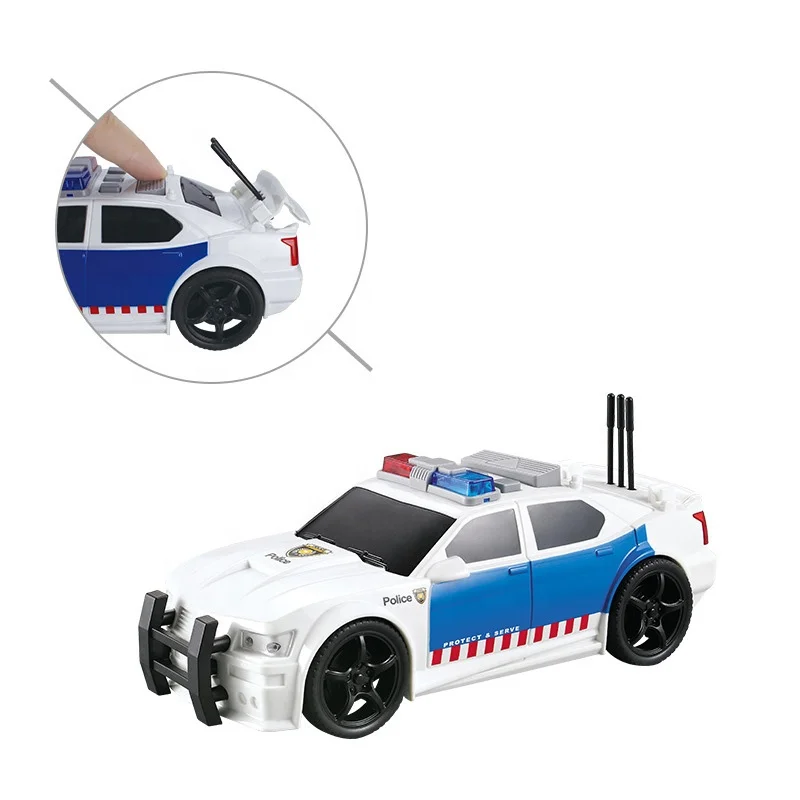 サムトイ 5色 1:20 シミュレーション玩具 警察車両 摩擦動力 ダイ