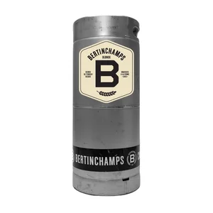 Blonde Beer Keg 20L Bertinchamps Belgium Local Brewery Authentic 20 Liter