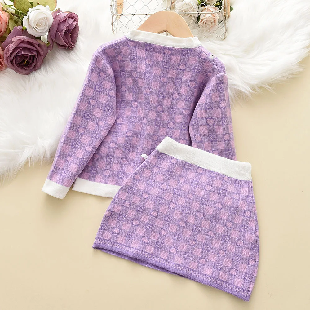 Shop Our 2023 Autumn Love Knitwear Bowknot Girls Clothing