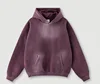 Sudadera con capucha morado ciruela