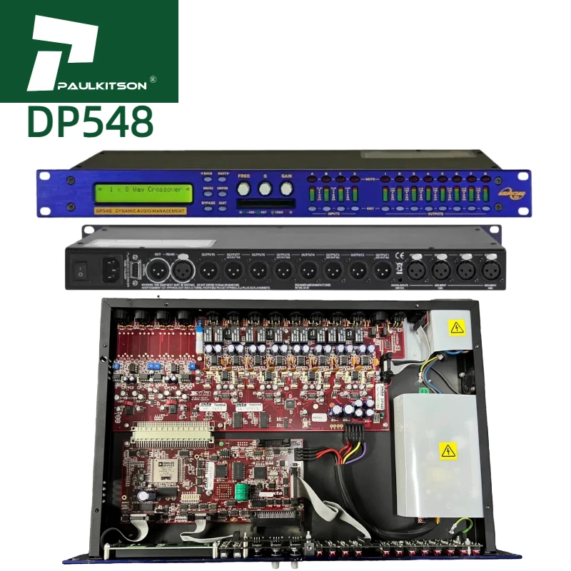 Paulkitson DSP FIR Auto AES Audio Processor - XTA DP548 Multi