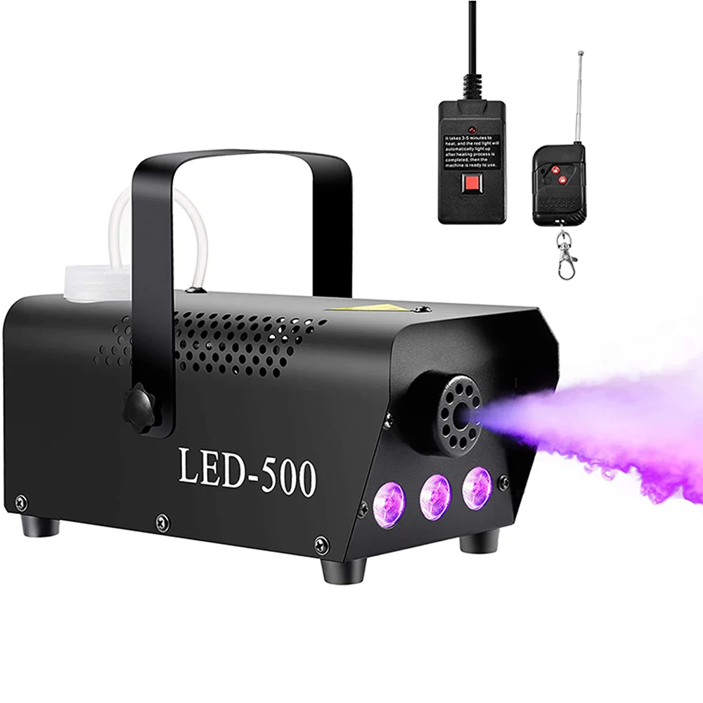 Dj Fog Machine Smoke Machine 400w 500w With Wired Remote Control ...