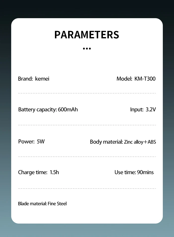 Specifications