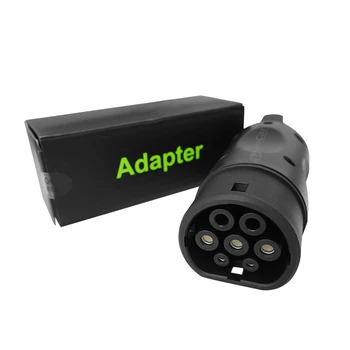 Type 1 to Type 2 EV adapter 32A J1772 to IEC 62196-2 EV Charger converter wireless Adapter