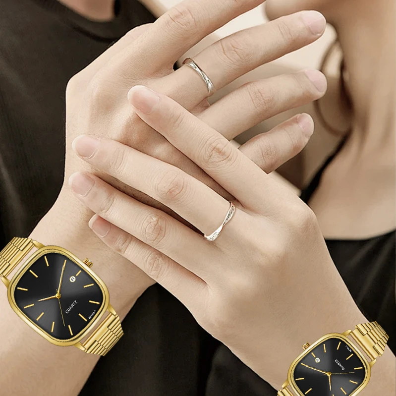 Valentine's Day Gift Set Custom Luxury Watches for Couples