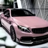ลาเต้สีชมพูโรส