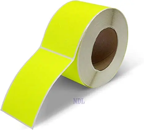 ctosree rolls rectangular colored label sticker