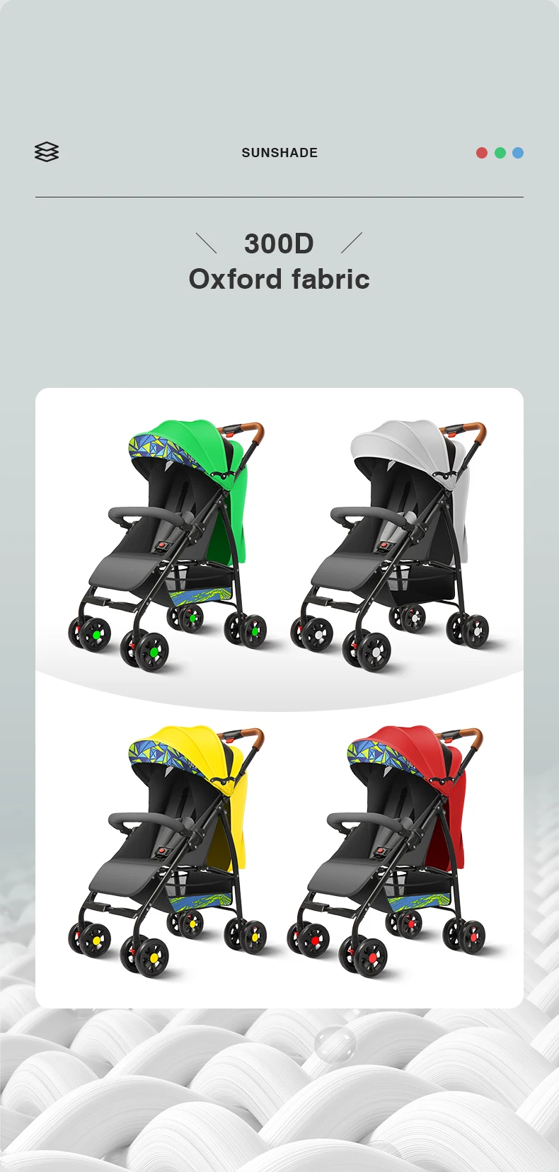Traveling System Aluminium Light weight easy fold baby travel pram deluxe baby stroller baby buggy