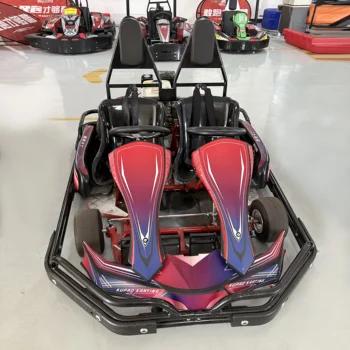 Kupao High Quality Two Seat 200CC Commercial Petrol Go Kart for Adults  Club Gasoline Engine Karting Car Gokart High Performance