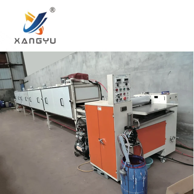 High Quality Small Roller Coating Machine with Automatic Edge Strip Equipment Manufactured with Durable Motor at Its Core