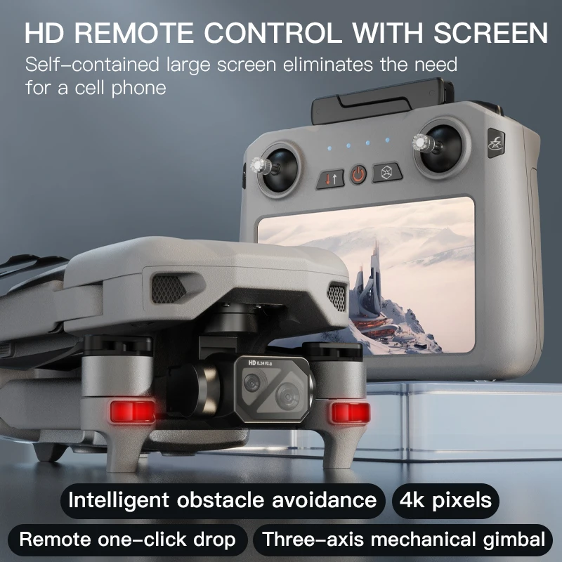 019 C Fly Faith Mini Drone 3 Axis 4K Camera 2100mAh 3KM Range 26mins Flight Time Professional Quadcopter