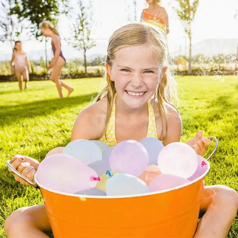 111 Pcs Bunch Of Balloons Rapid Fill Summer Splash Latex Water Balloons