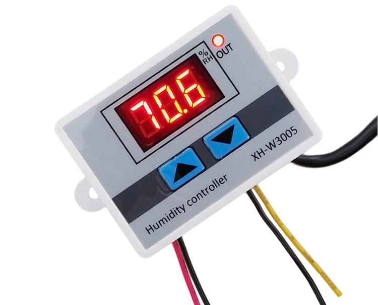 Xhw3005 12v 24v Humidity Sensor Temperature Control Systems Thermostat