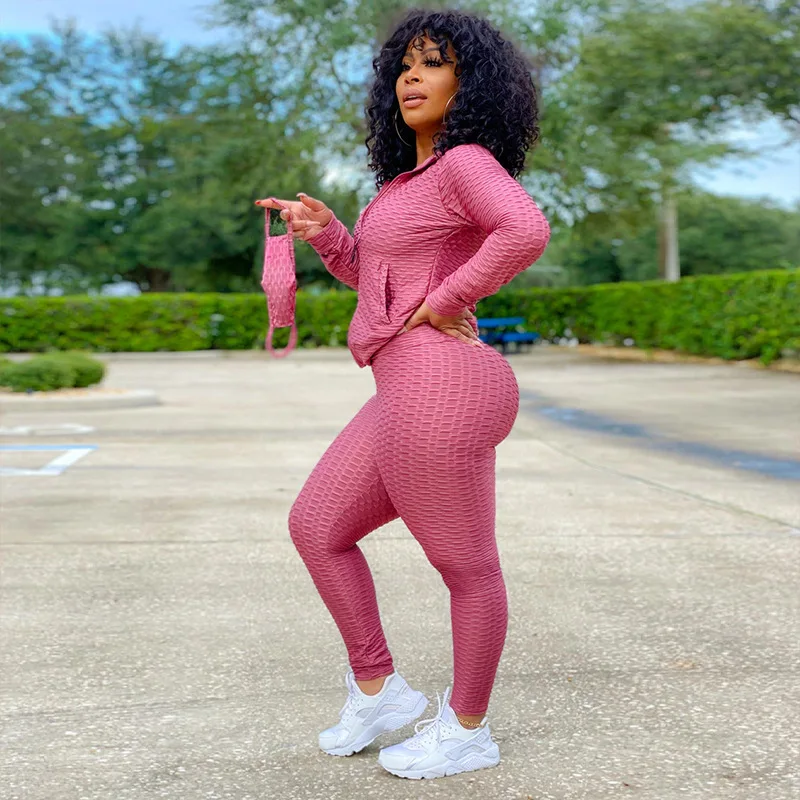 Two-piece Yoga Pants Sports Suit 