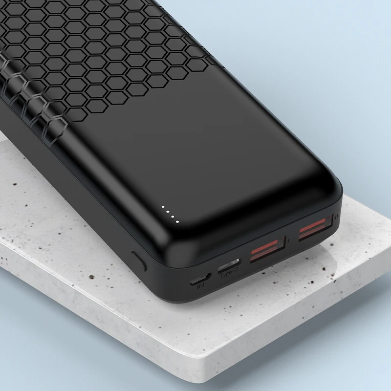 Large Capacity Power Bank Phone Case 20000mah USB Power Source Portable Power Bank Mobile Itel Phones