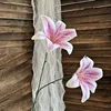 35*2 3d Lilies - Light Pink