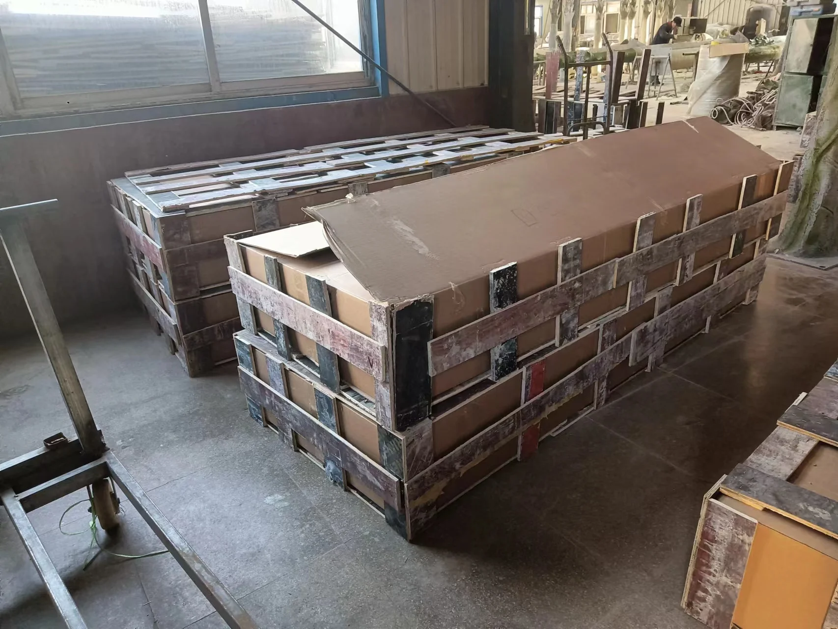 High Simulation Big Fake Leaves Plants Outdoor Large Coconut Artificial