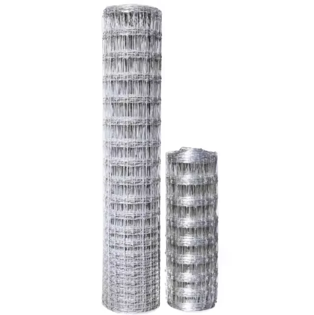 Galvanized Woven Horse Fence Customizable Farm Fence with Cutting Bending Services