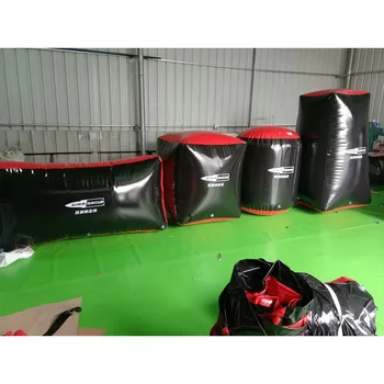 Wholesale custom shooting game inflatable paintball, pvc inflatable paintball barrier, inflatable paintball bunker wall.