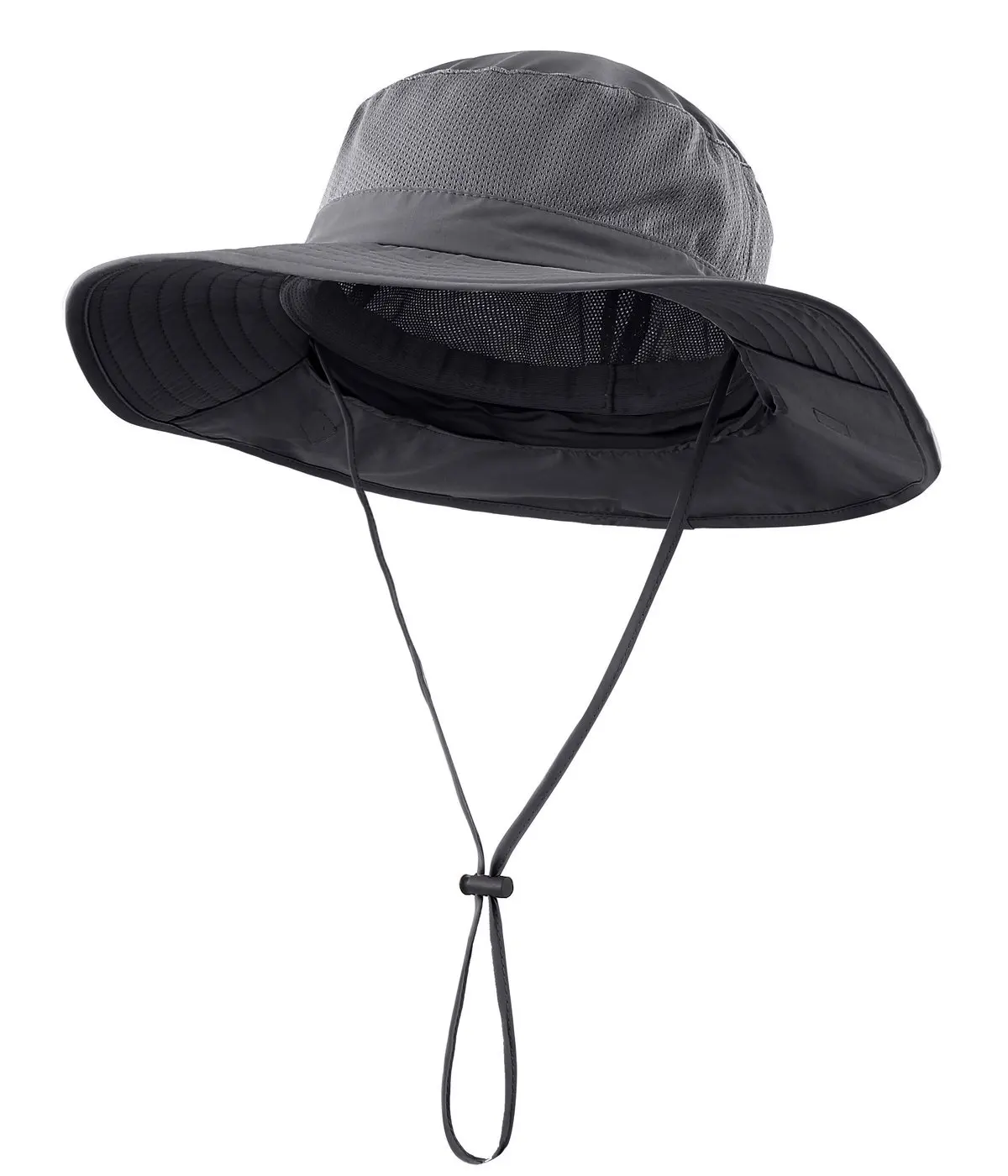 Sombrero de pesca impermeable para hombre de ala ancha transpirable_voghion.com
