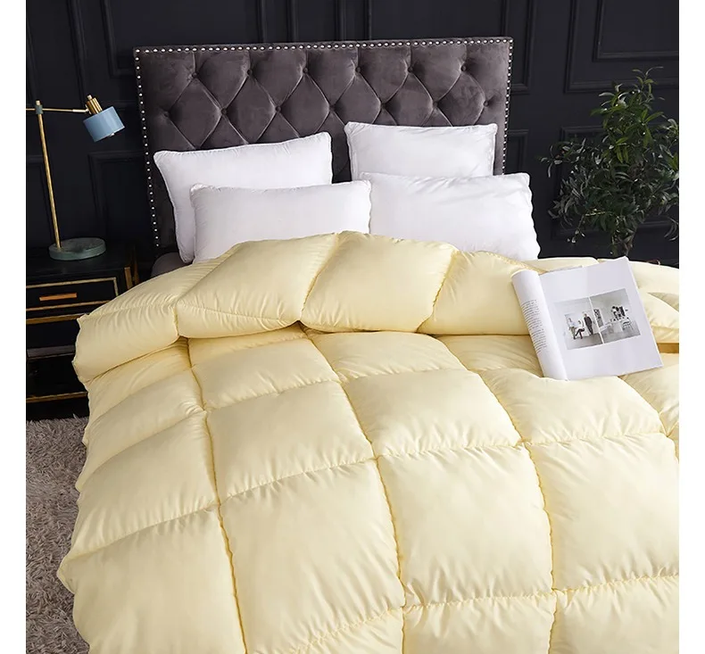 wholesale comforter sets bedding winter white velvet duvet bed quilts blanket luxury hotel high quality