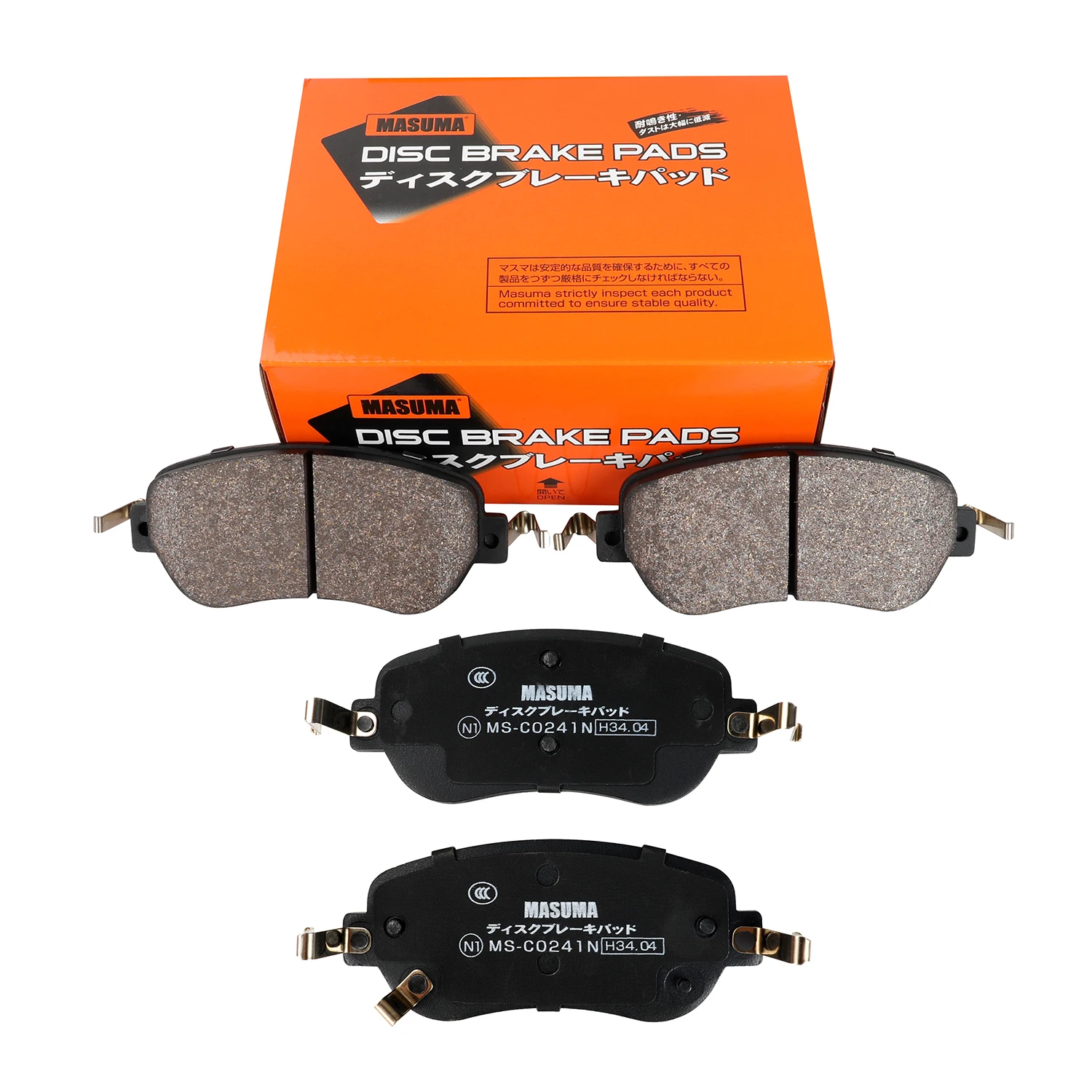 【masamasa】 MASUMA MS-C0241 Brake Pads for Toyota Camry & VENZA