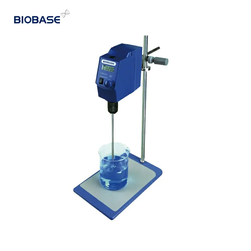 Biobase 20l Led Overhead Stirrer Os20-s With Universal Plate Stand For ...