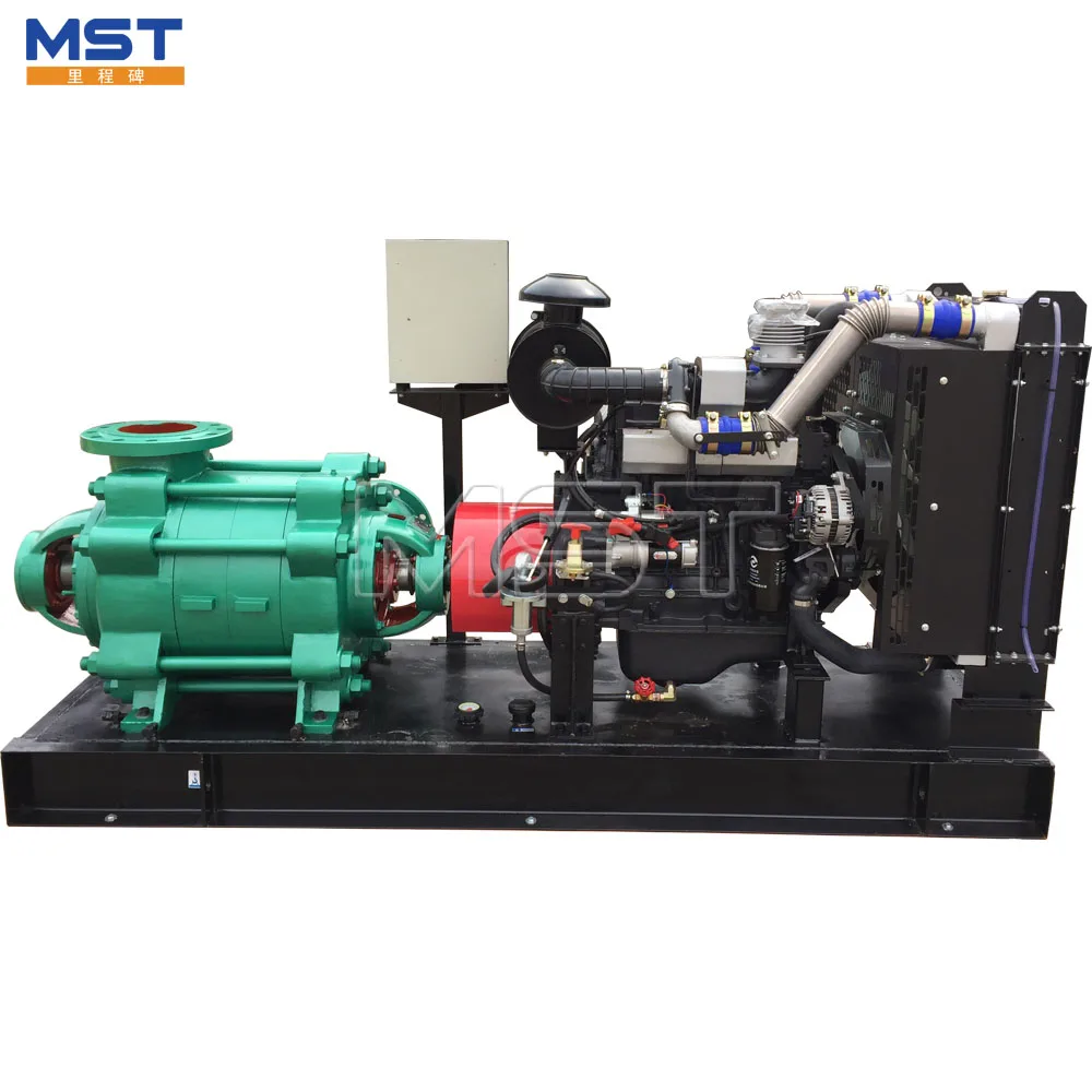 Diesel Engine High Pressure Water Pump Multistage Hot Water Pump