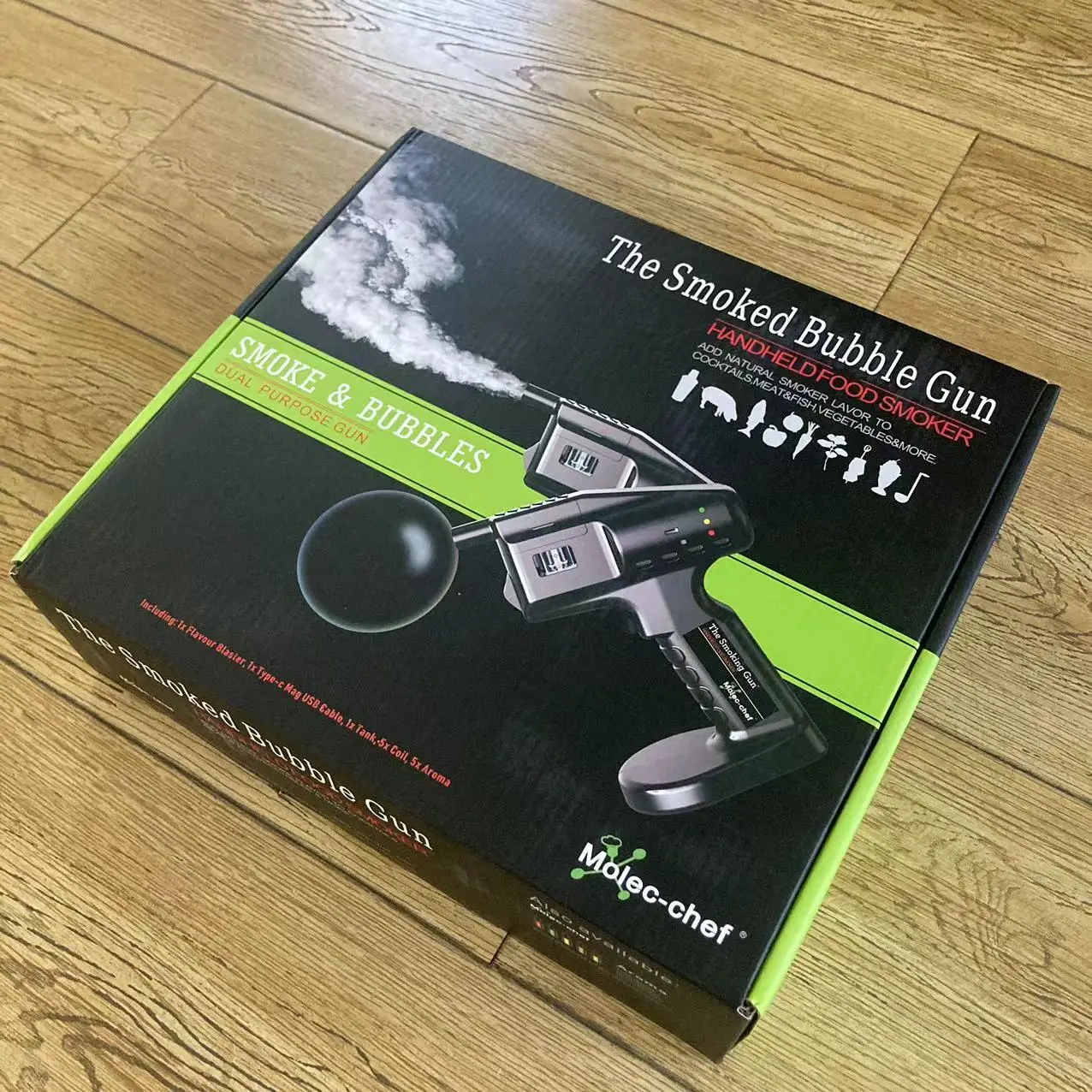 Flavor Blaster Smoke Infuser Cold Smoke Bubble Gun For Classy Smoke Cocktail Smoker Kit Gun Food