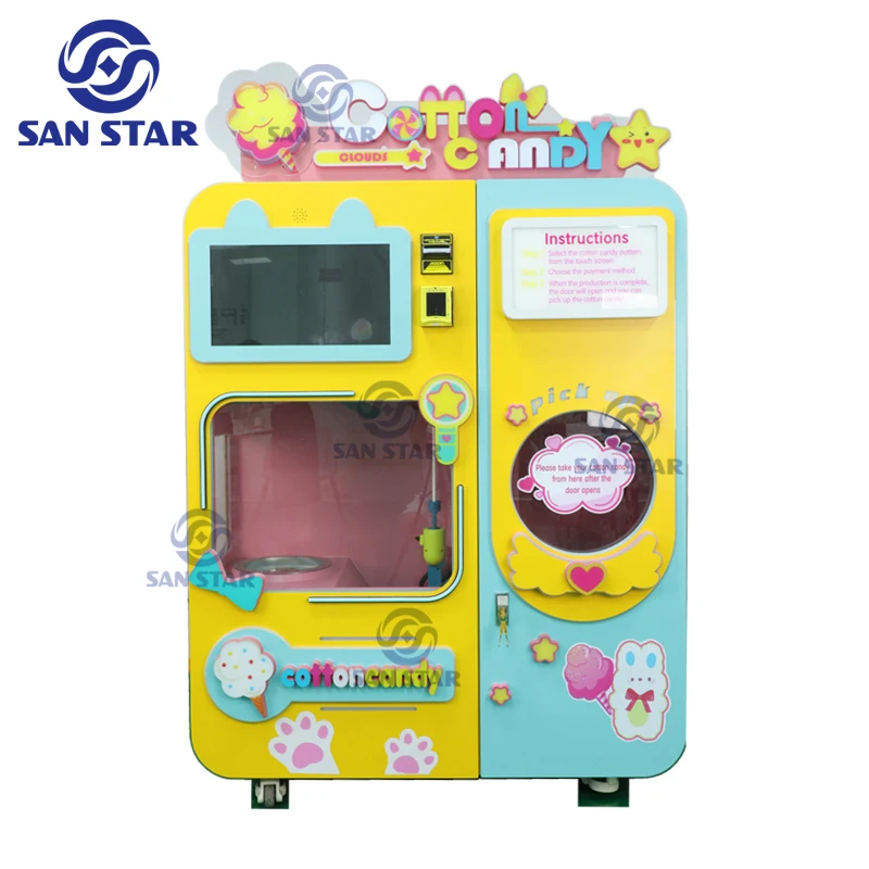 Best Cotton Candy Machine 2023 Cotton Candy Vending Machine Magic 