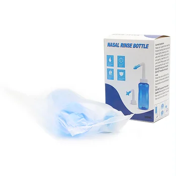Patent Portable Nasal Wash Bottle Nose Cleaner Baby Nasal Rinse 300ml Nose Irrigator