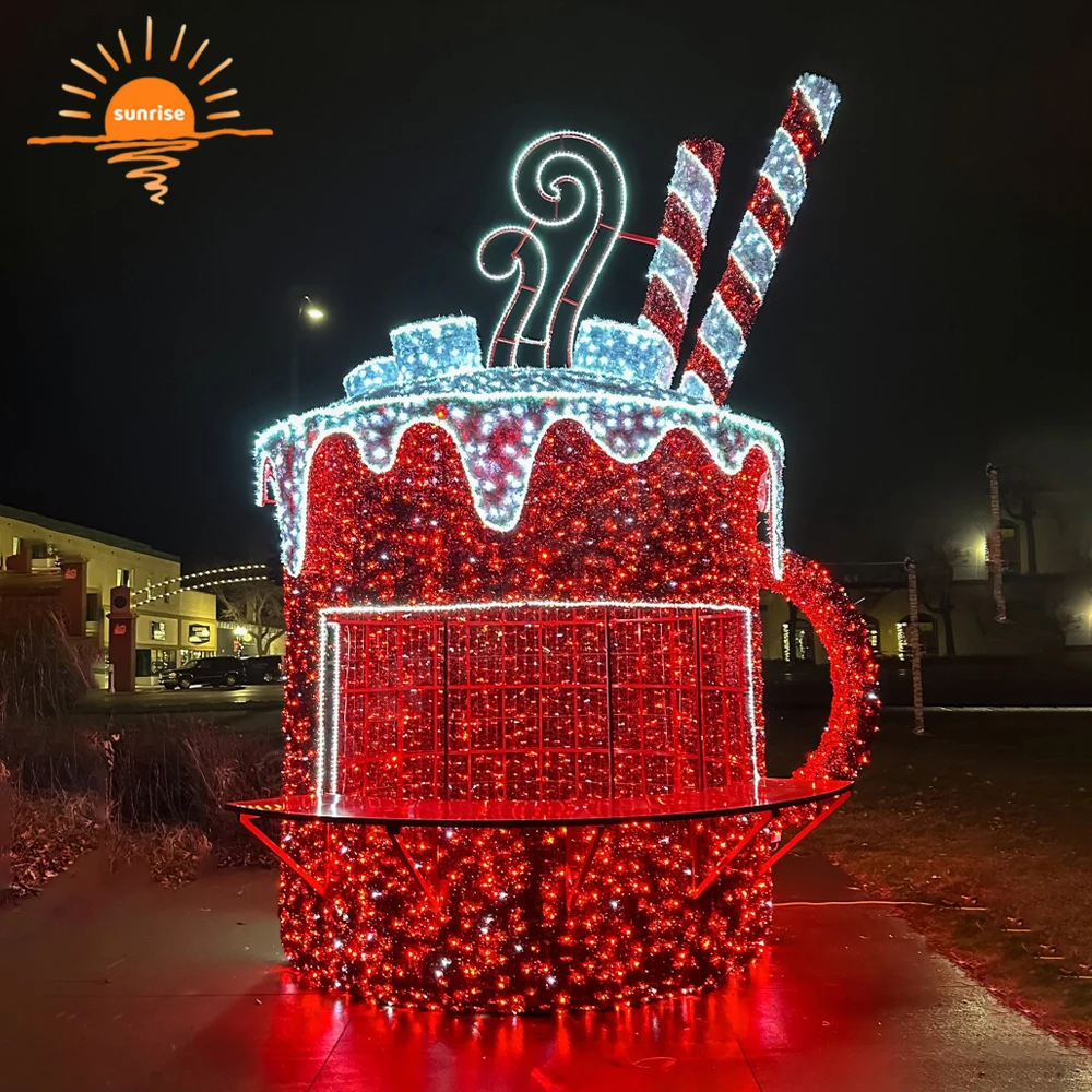 Giant Hot Cocoa Mug Concession Stand custom commercial Christmas
