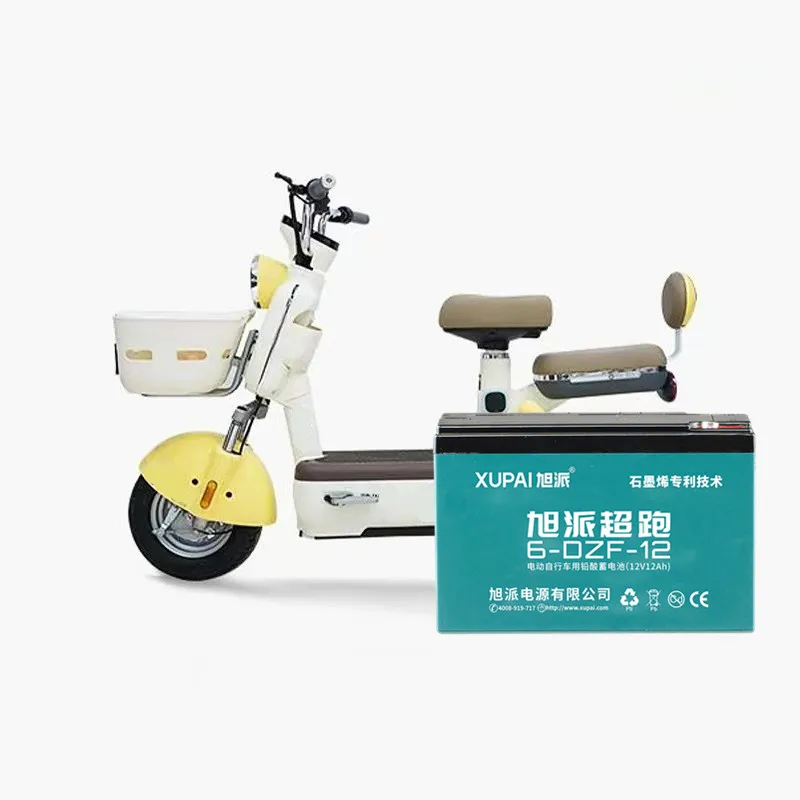 6-DZF-12 12v12ah Electric Bicycle Battery New 12AH Lead-Acid VRLA