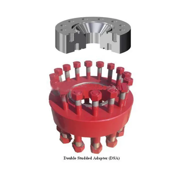 Api 6a 10000 Psi DSA Double Studded Adapter Flange Crossover Spool Casing Spool