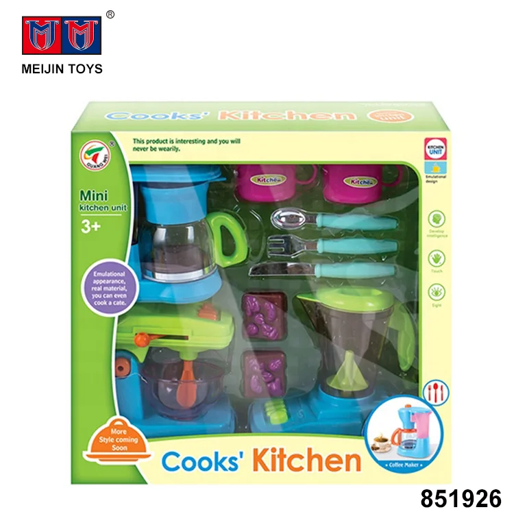 plastic miniature kitchen set