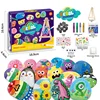 Ensemble de jouets en pierre peints à la main BH589680062
