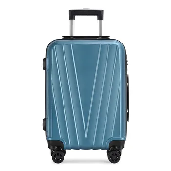 Customize Travel Trolley Case Bag ABS Hardshell Lightweight Carry On zipper Suitcase Luggage set
