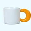 light Blue with orange handle