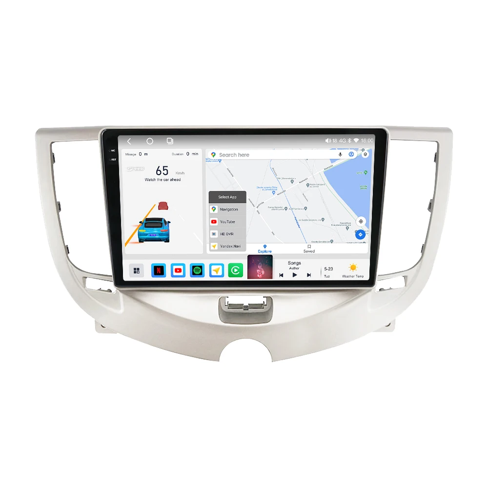 Mekede M6 PLUS 3D Newest Android 8core 8+256G Split Screen Car Radio for Chery A3 2010-2012 With Voice Control