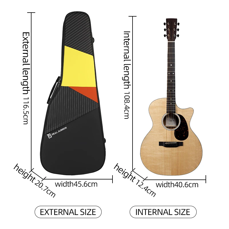 lris-D Wholesale OEM Waterproof  colorful ukulele acoustic custom guitar case bag  electric guitar bag music gig bag factory