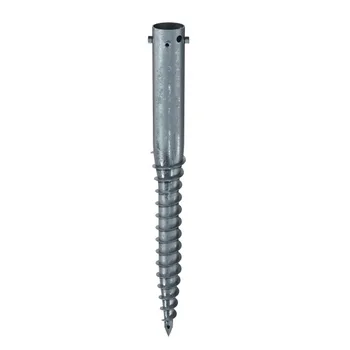 Hot Sale Krinner Galvanized Helical Pile Solar Mounting System High Quality Ground Screw for Solar Installation