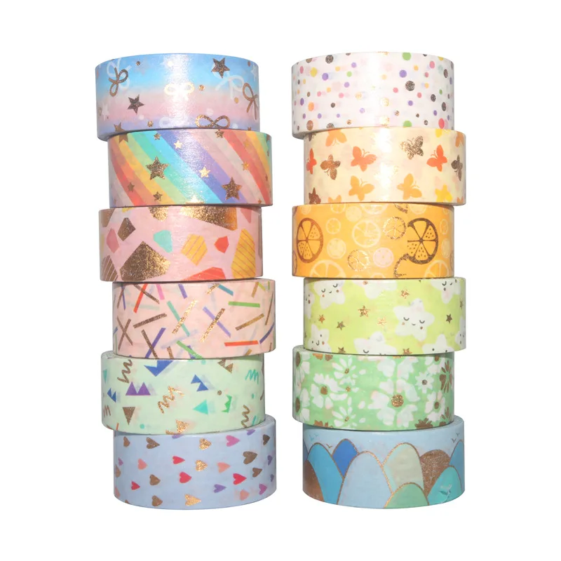 Washi Tape, Gold Foiled