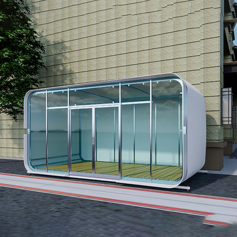 Modern Luxury Prefabricated Modular Container Capsule House K30 K50 K70 Space Capsule Camping House for Resort Village