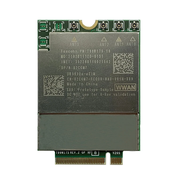 Foxconn T99W175 DW5930e Snapdragon X55 5G Module Card DP/N For Dell ...