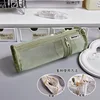 Estuche de malla verde hierba para lápices - 45